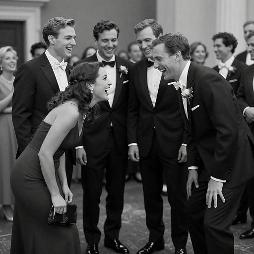 Capturing Joy at a Formal Event