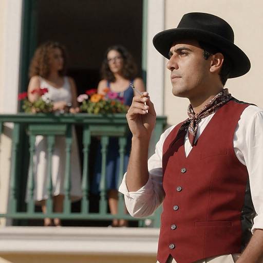 Elegant Portrait with Stylish Attire