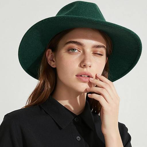 Sunlit Portrait of a Young Woman