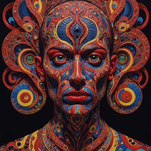 Psychedelic Surreal Portrait Artwork