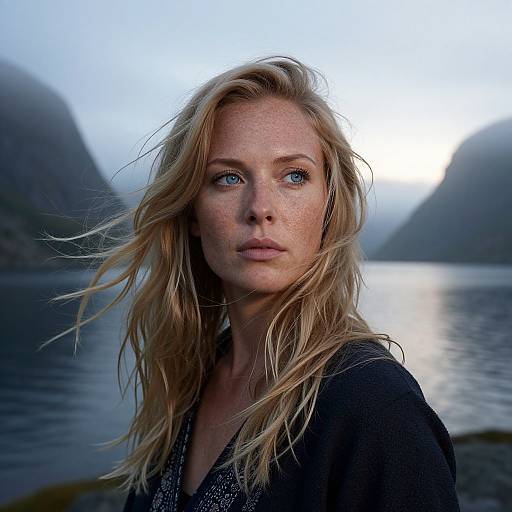 Enigmatic Pacific Islander by Fjord