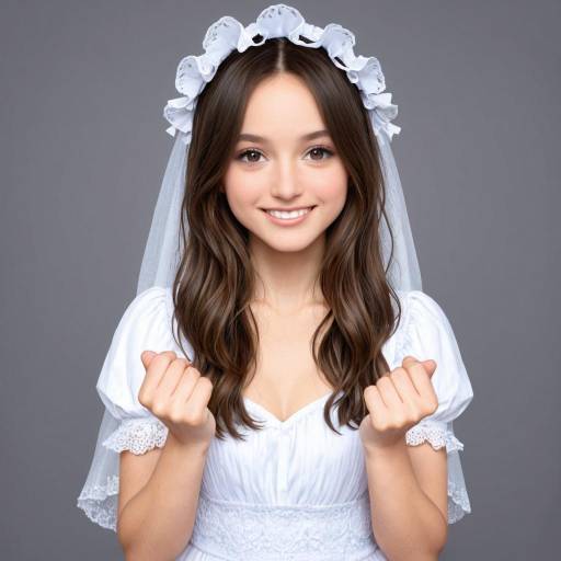 Cheerful Youth with Wavy Hair