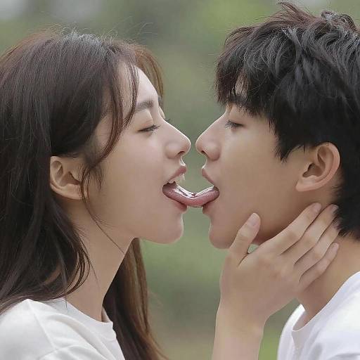 Playful Interaction Between Boy and Girl