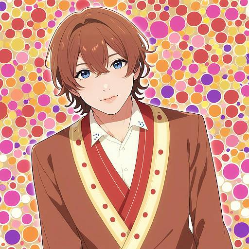 Illustration of Morisawa chiaki, ensemble stars! in the style of Ayasaka