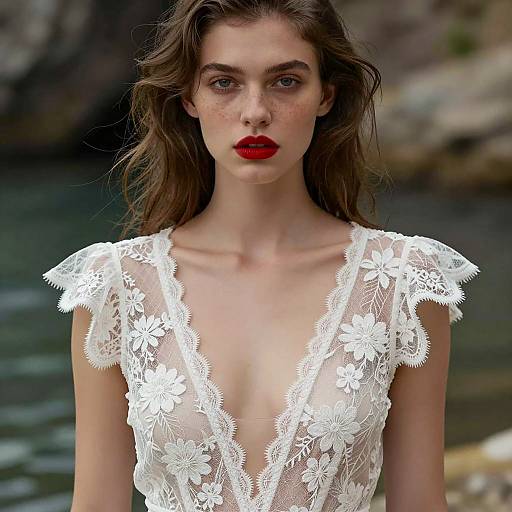 Elegant Portrait of a Young Woman