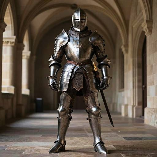 Ultra-Realistic Knight in Armor