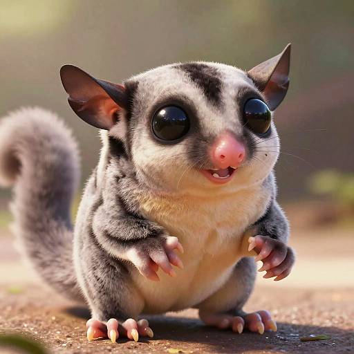 Pixar-Style Baby Sugar Glider