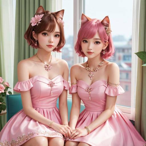 K-Pop Inspired Girls in Jewel Tones