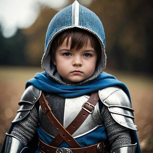 Newborn Knight in Realistic Costume