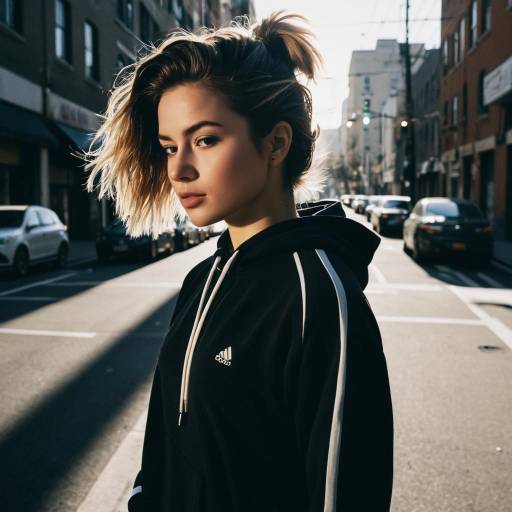 Urban Drop Fade Hairstyle Fashion Editorial