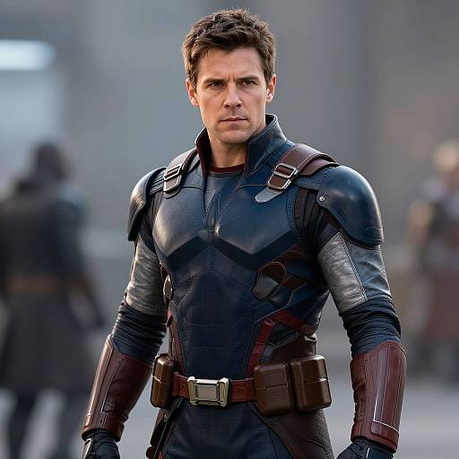 Realistic Captain Endgame Costume Portrait