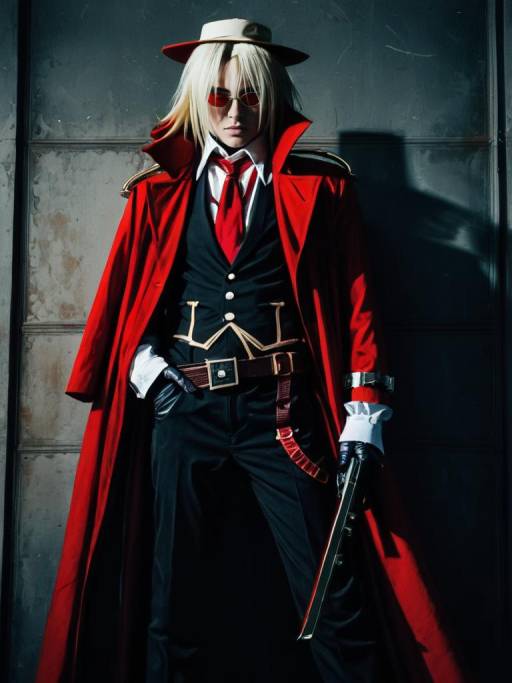 Cosplayer as Alucard from Hellsing