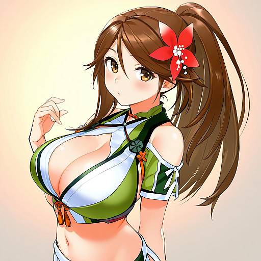 Illustration of Amagi kai (kancolle), kantai collection in the style of Chamaruk