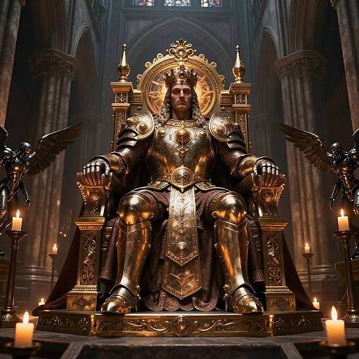 War-Torn Cathedral Emperor Throne