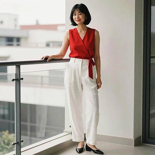 Chic Urban Summer Fashion Portrait