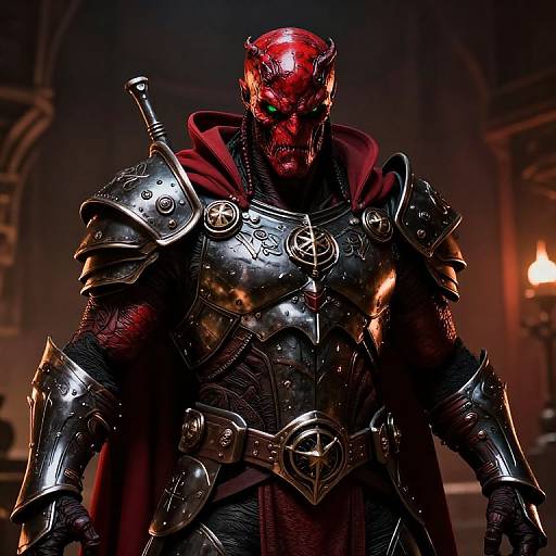 Epic Hellboy and Spawn Fusion Warrior