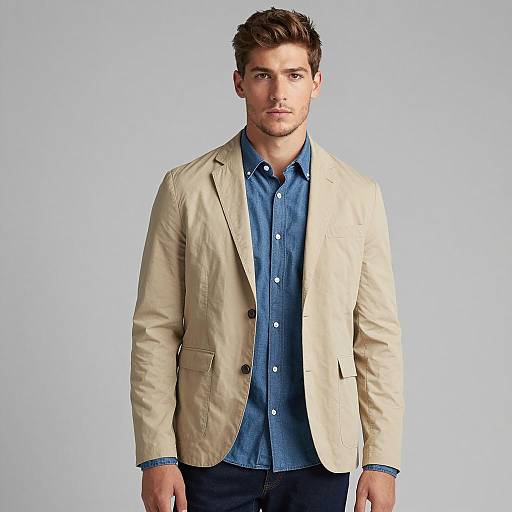 Stylish Male Blazer Outfit Photography