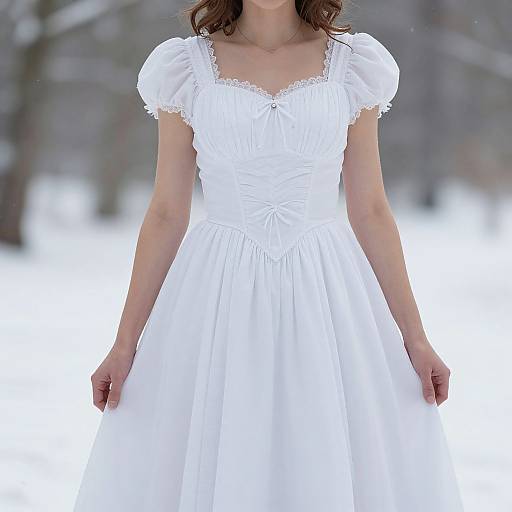 Snow White Princess in Winter