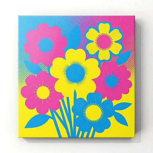 Pop Art Floral Arrangement Converter