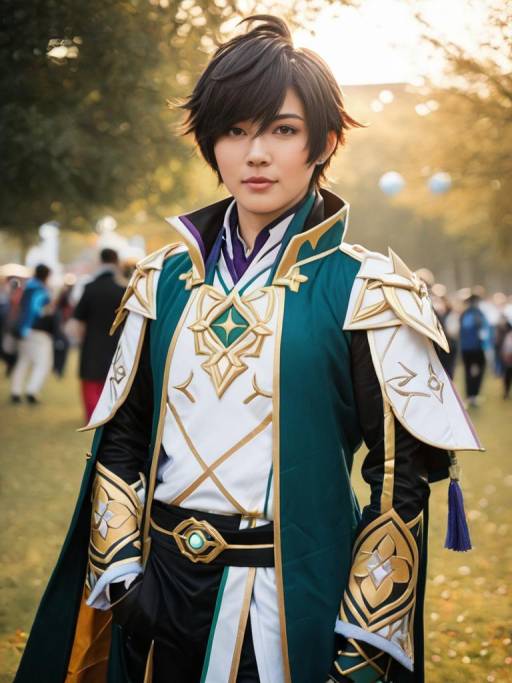 Photorealistic Genshin Impact Cosplay Portrait