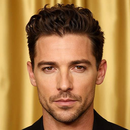 Portrait of Stylish Mature European Man