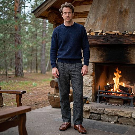 Rustic Smart-Casual Cabin Style