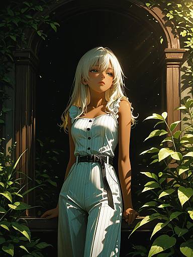 Cinematic Fashion Portrait of an Anime Model