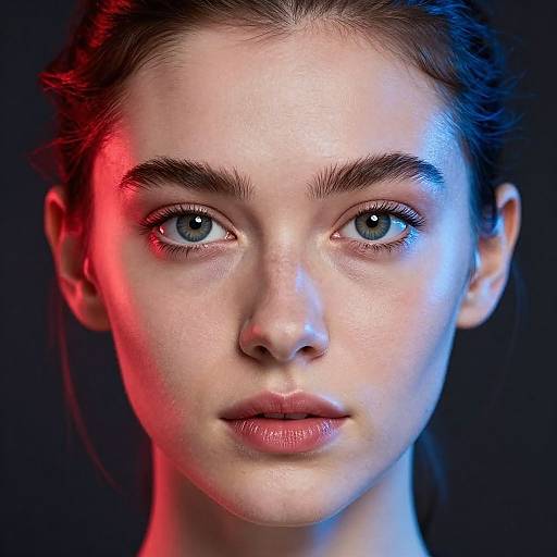 Photorealistic Bella Poarch Headshot