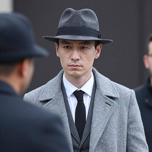 Mysterious Encounter of Two Men