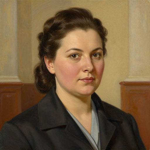 1940 Portrait of Woman in Kirghiz SSR