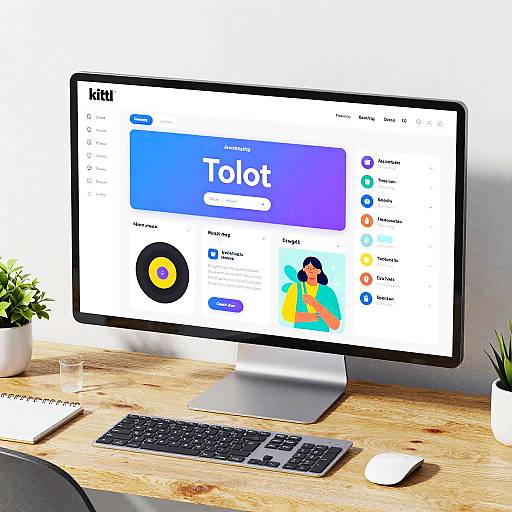 Creative Vector Design Workspace UI