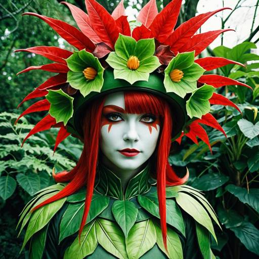 Vibrant Carnivine Cosplay Costume Design