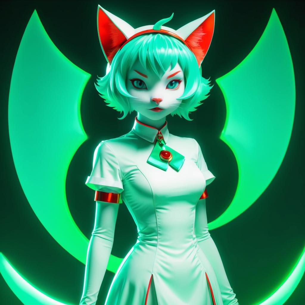 Feline Fantasy in Retro Futurism