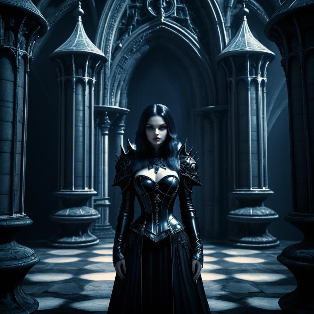 Eerie Heroine in a Haunted Castle