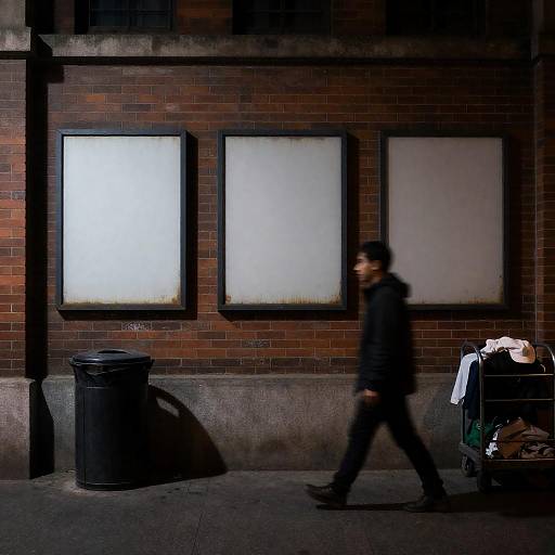 Mysterious Alleyway in Shadowy Atmosphere