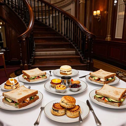 Titanic Belfast Elegant Tea Setting