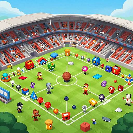 Where's Waldo in Athletic Stadium