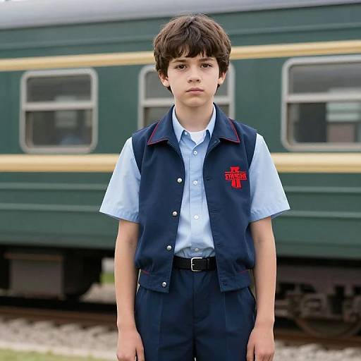 Stranger Things Boy in Uniform