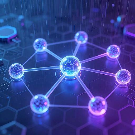 Glowing Flux Nodes in Cyber Network