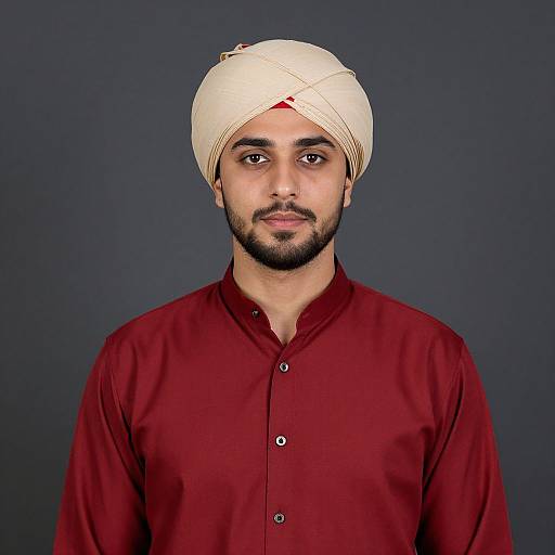 Renaissance Man in Turban Costume