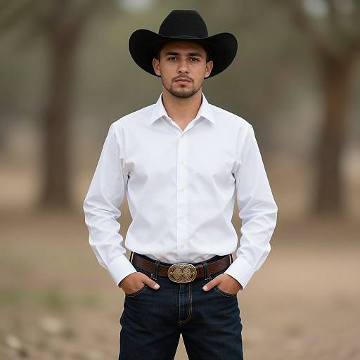 Realistic Colonial Costume Male Portrait