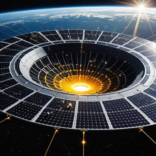 Futuristic Space Renewable Energy Hub