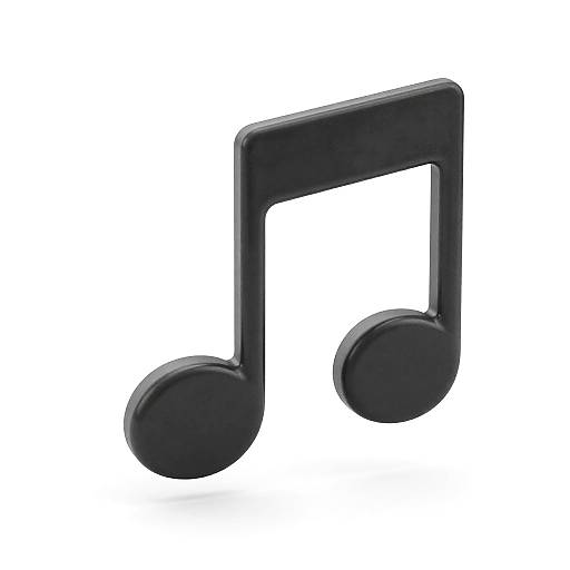 Monochrome Animal with Musical Note