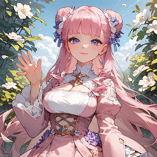 Euphemia Li Britannia Portrait Illustration