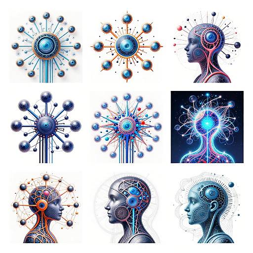 AI Neural Network and Human Imagination Fusion
