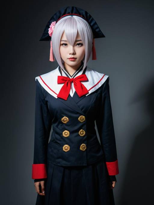 Cosplay Woman in Yachiru Kusajishi Costume