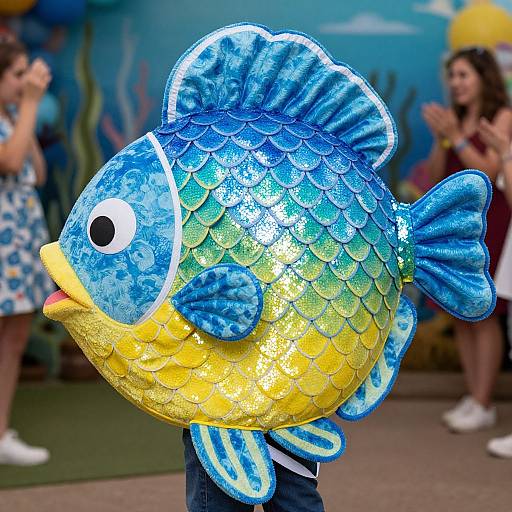 Vibrant Adult Flounder Costume