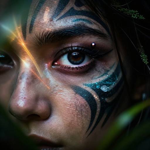 Epic Hunter Portrait in Wild Fantasy