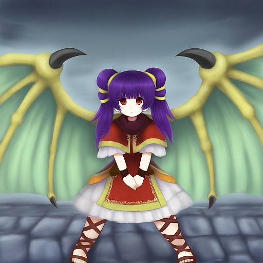 Illustration of Myrrh (fire emblem), fire emblem in the style of Tetsurou (fe+)