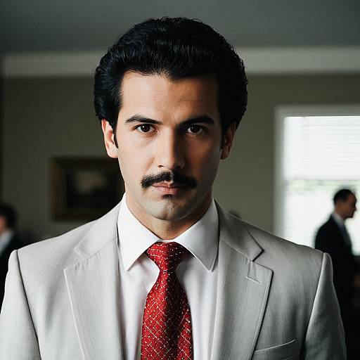 Realistic Borat-Inspired Male Portrait